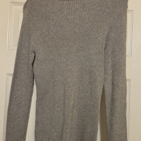 Basic Editions Beige Women's Cowl Neck Sweater - Picture 2 of 5